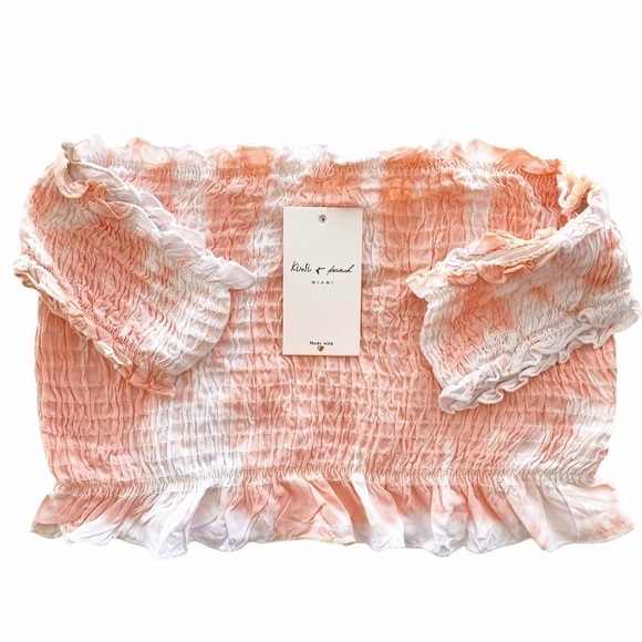 KIWI & PUNCH Bikini Top Swim Cover Up/Bandeau NWT - Picture 2 of 6